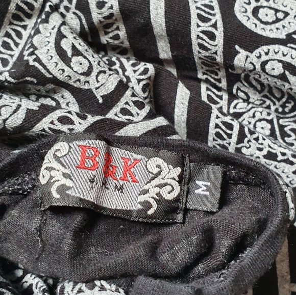 🤑 B&K tounic, black and white, medium - Picture 3 of 4